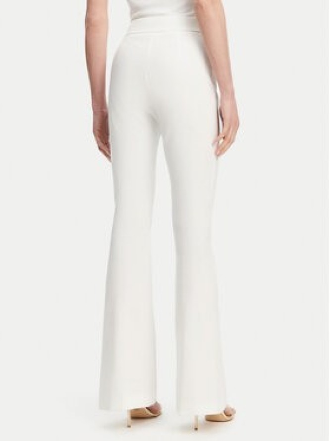 Fracomina Spodnie materiałowe FR25SVA006W51501 Écru Flare Fit