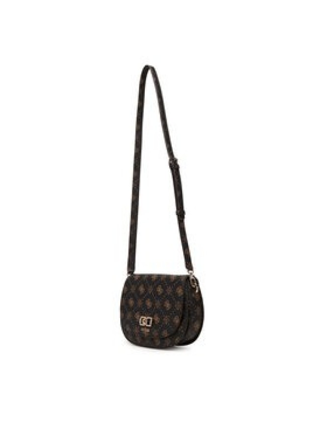 Guess Torebka Emelie Logo HWGP99 28200 Brązowy