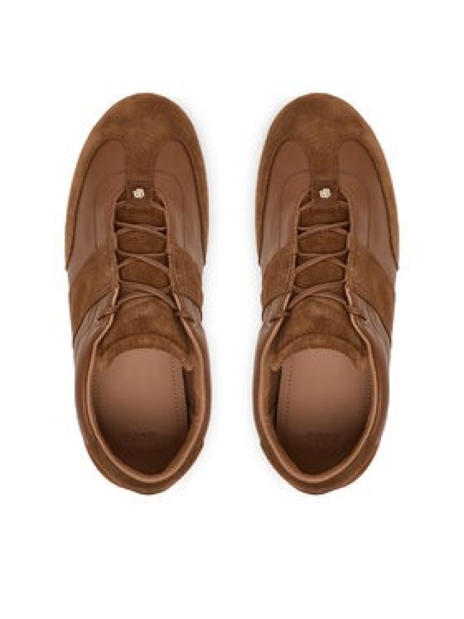 BOSS Sneakersy Roxanne 50557939 Brązowy