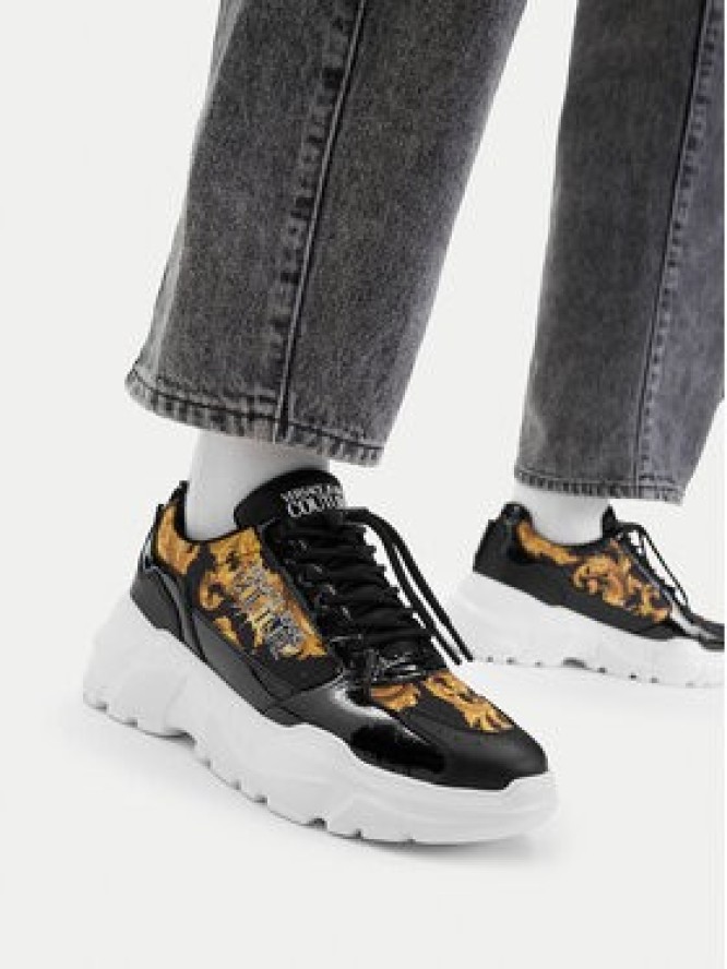 Versace Jeans Couture Sneakersy 80VA3SC7 ZSD94 G89 Czarny
