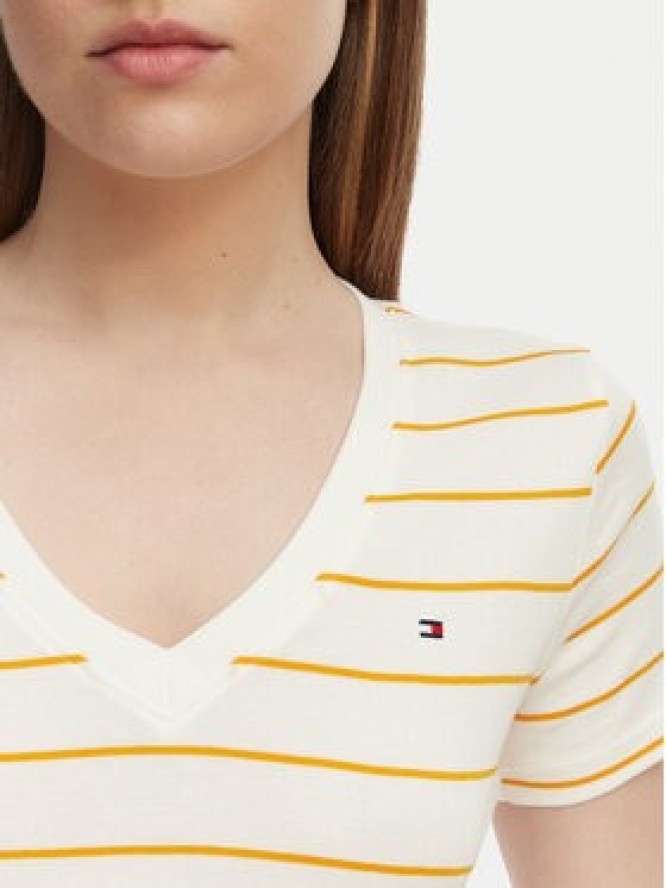 Tommy Hilfiger T-Shirt New Cody WW0WW40584 Pomarańczowy Slim Fit