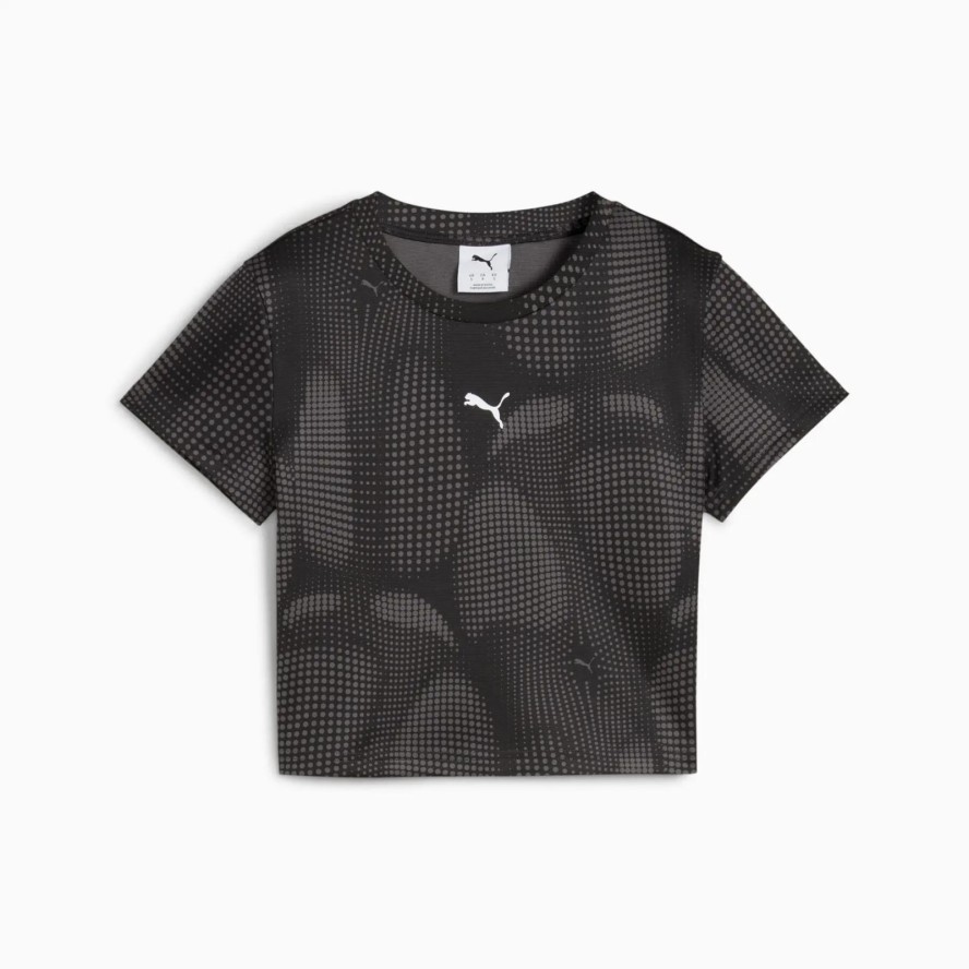 Koszulka sportowa damska Puma DARE TO AOP BABY 63214501