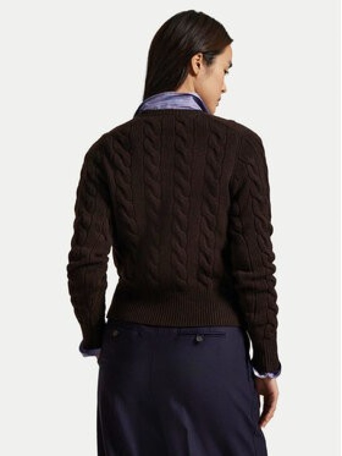 Polo Ralph Lauren Kardigan 211972104007 Brązowy Slim Fit