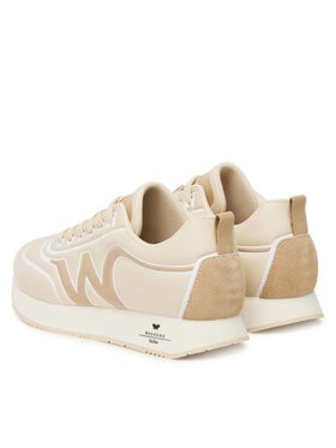 Weekend Max Mara Sneakersy 2525766034650 Écru