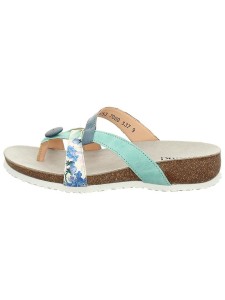 Think! Skórzane klapki ze wzorem rozmiar: 43