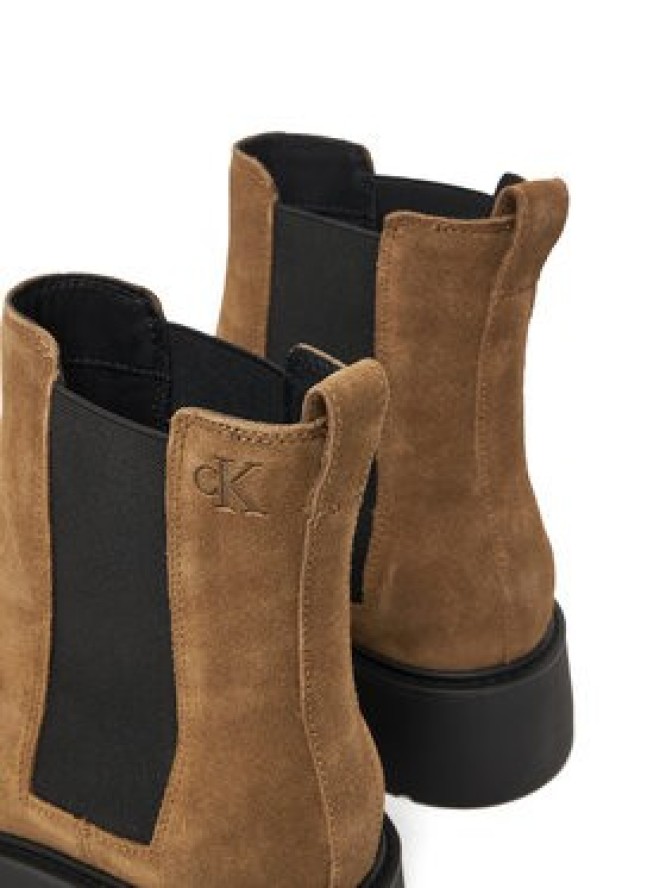 Calvin Klein Jeans Sztyblety Chunky YW0YW02071 Beżowy