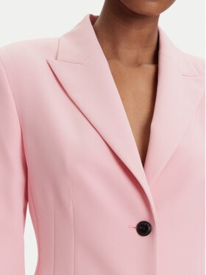 HUGO Marynarka Asmalla-1 50533901 Różowy Slim Fit