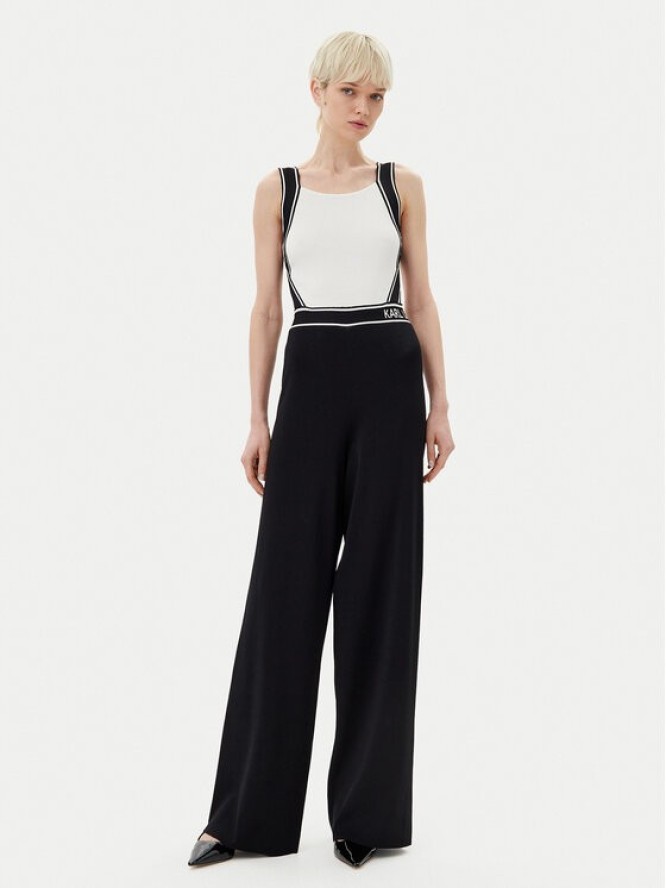 KARL LAGERFELD Kombinezon A2W13021 Czarny Slim Fit