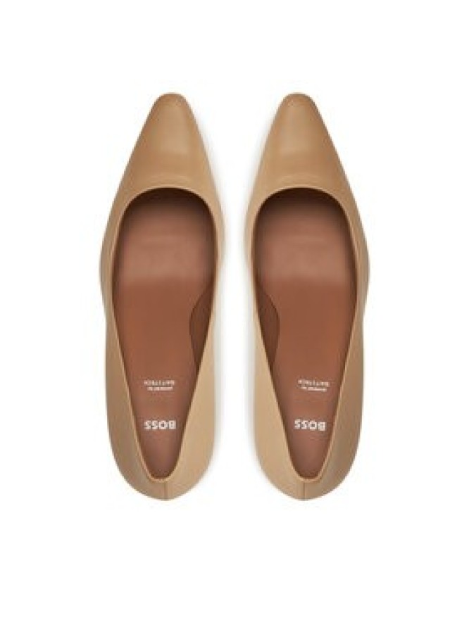 BOSS Szpilki Charlize 50536288 Beżowy