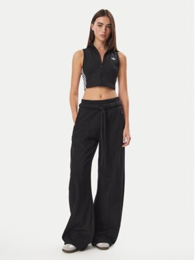 adidas Spodnie dresowe Premium Essentials Firebird KR4518 Czarny Relaxed Fit