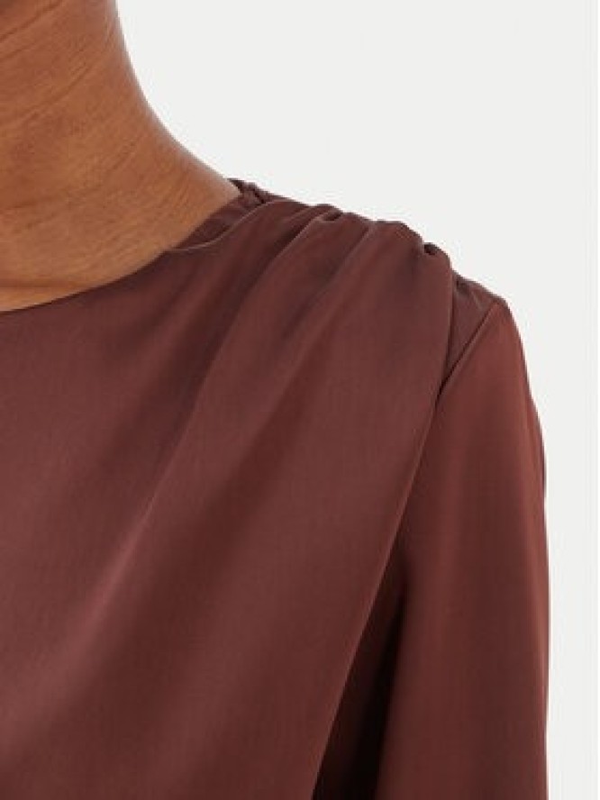 Rinascimento Bluzka CFC0126404003 Brązowy Regular Fit