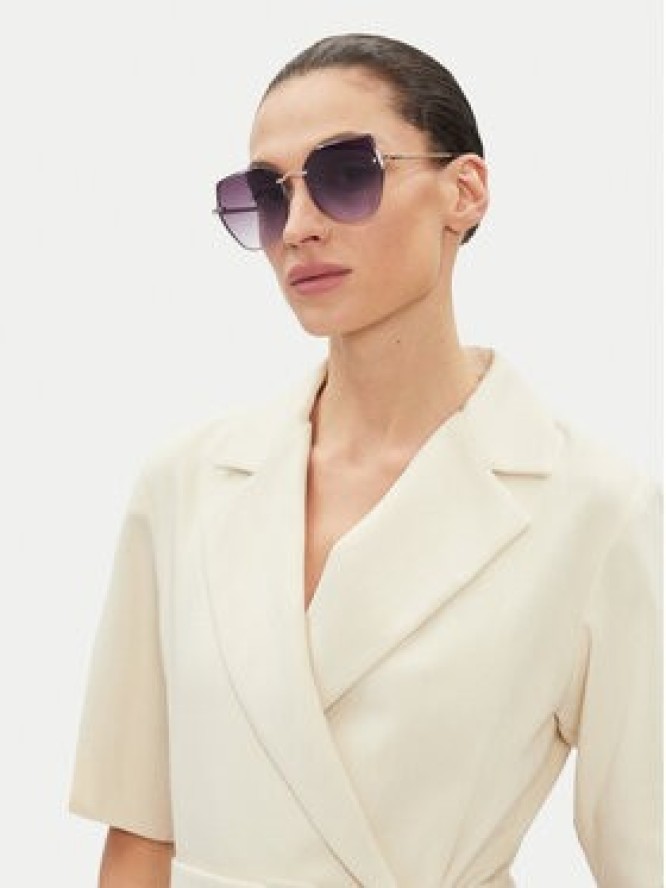 JENNY Okulary przeciwsłoneczne 4WF-008-SS25 Czarny