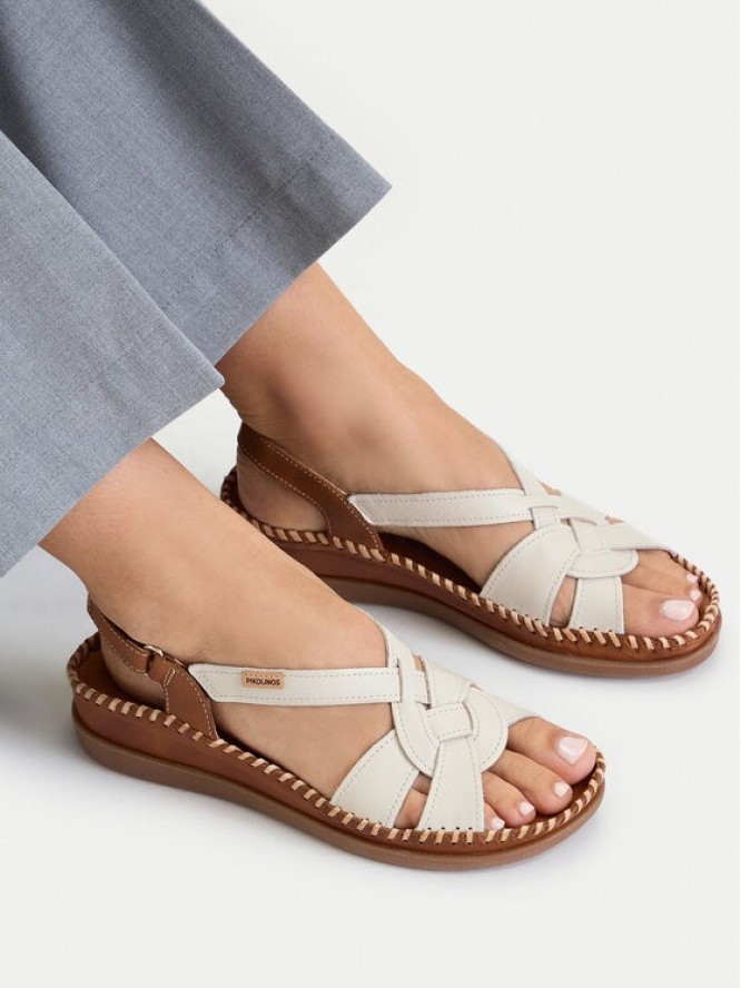 Pikolinos Sandały Cadaques W8K-1839C2 Biały