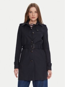 Tommy Hilfiger Trencz Heritage Single WW0WW24966 Granatowy Regular Fit