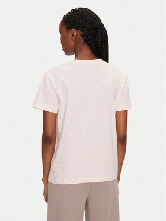 Guess T-Shirt V5GI16 I3Z14 Różowy Regular Fit