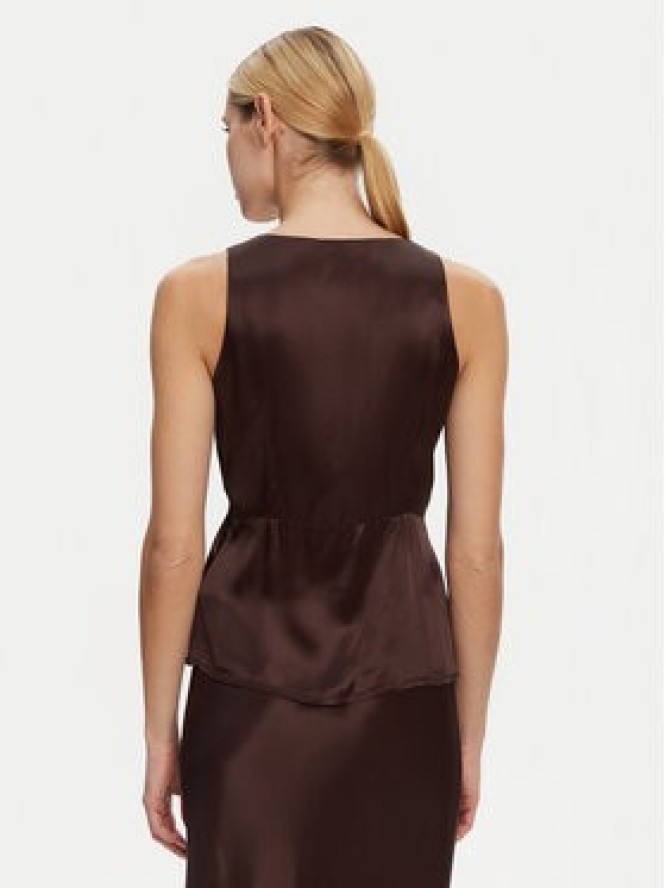 2NDDAY Bluzka Valenci 2252137287 Brązowy Regular Fit