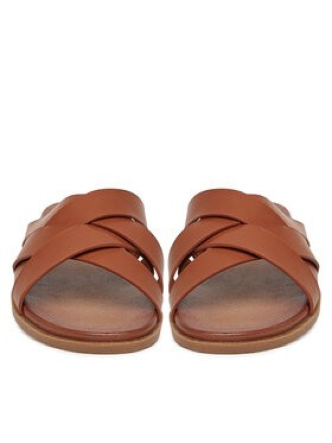 Clara Barson Klapki WS2520-03 Brązowy