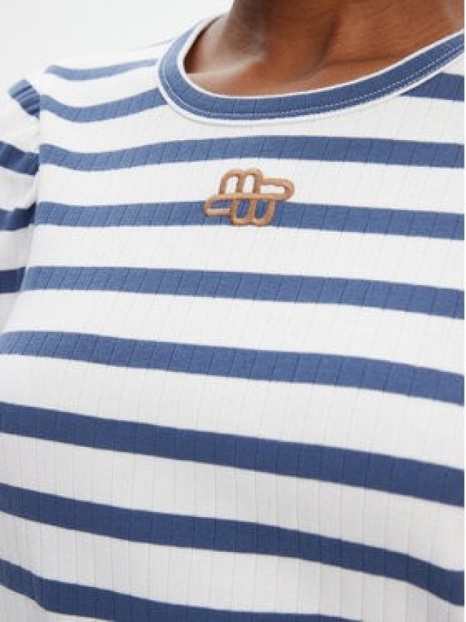 Munthe T-Shirt Parsa 252110025264 Niebieski Regular Fit