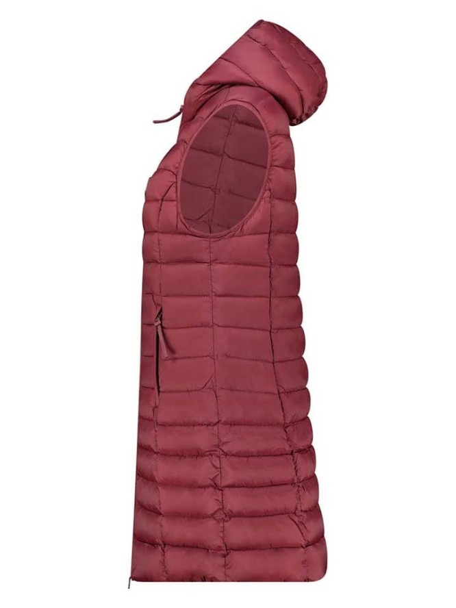 Canadian Peak Kamizelka pikowana "Vakitaleak" w kolorze bordowym rozmiar: S