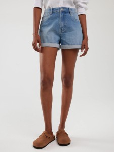 Szorty damskie jeansowe niebieskie Ayako 498