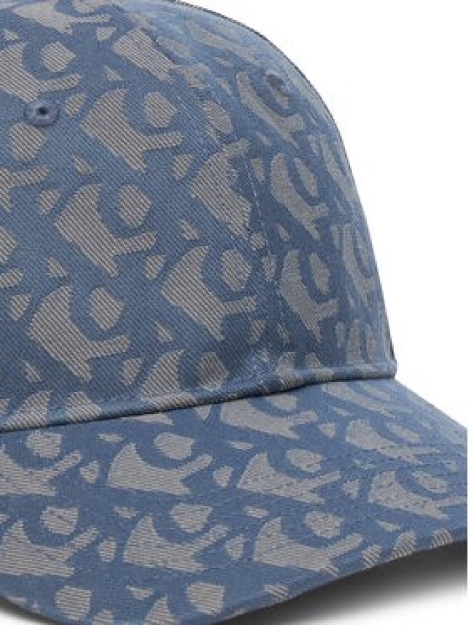 Calvin Klein Czapka z daszkiem Aop 6 Panel Baseball Cap LV04K5058G Niebieski