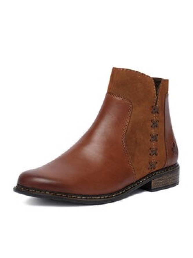 Rieker Botki CEO-Z4951-24 Brązowy