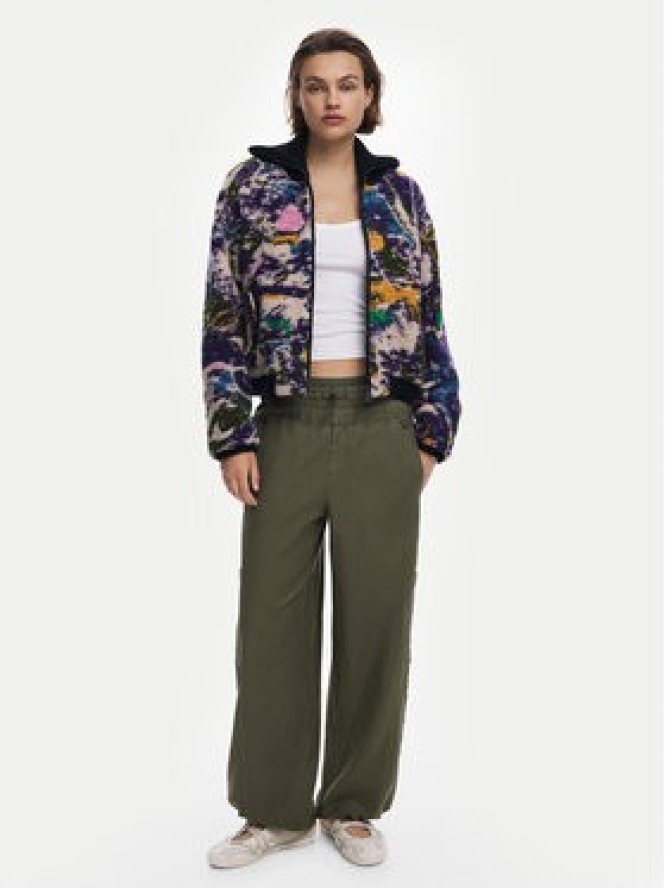 Desigual Kurtka bomber Alfa 25WWEW66 Kolorowy Regular Fit
