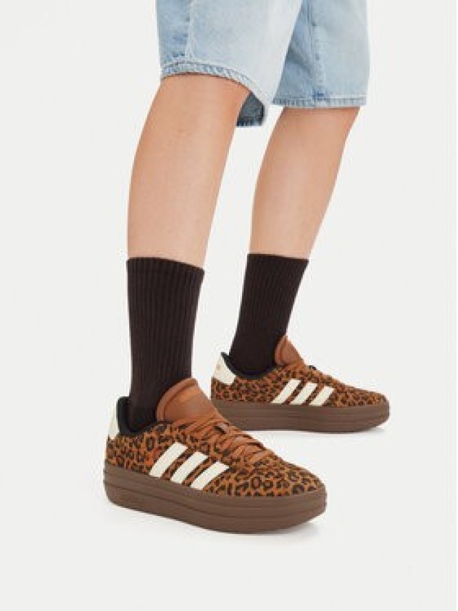 adidas Sneakersy Vl Court Bold KK4671 Brązowy