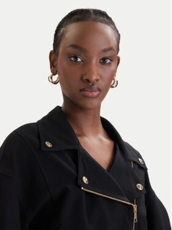 Versace Jeans Couture Kurtka przejściowa 80HAS410 N0432 Czarny Loose Fit