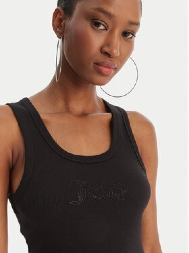 Juicy Couture Top Thin Strap JCWLV126308 Czarny Slim Fit