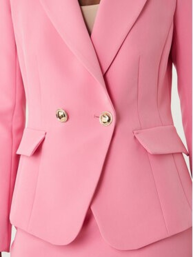 Rinascimento Marynarka CFC0128643003 Różowy Regular Fit