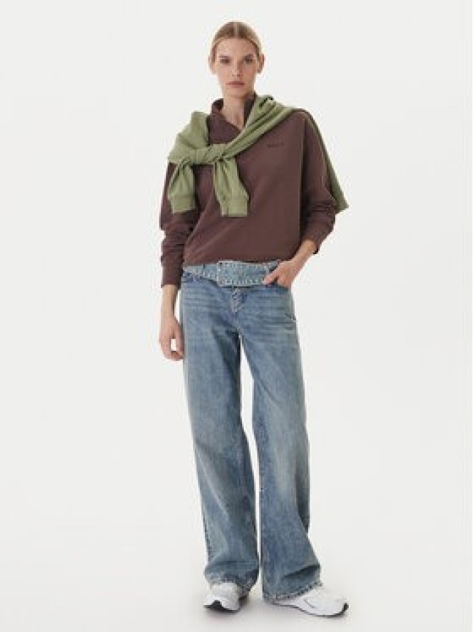 RVCA Bluza Glory 23B033505 Brązowy Relaxed Fit