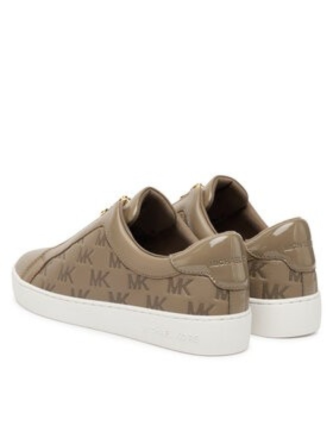 MICHAEL Michael Kors Sneakersy Keaton Zip Slip On 43T5KTFP5L Beżowy