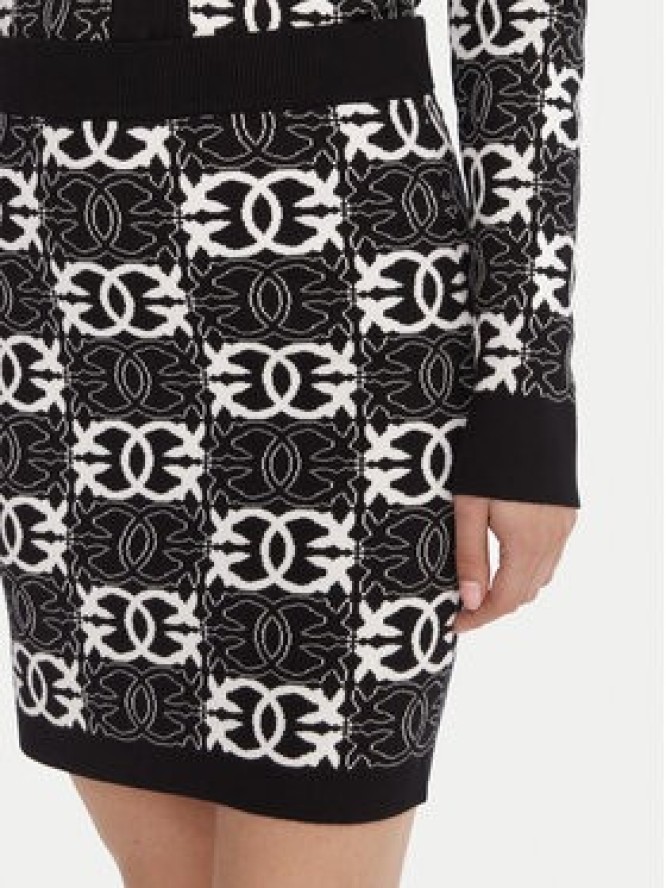 PINKO Spódnica mini Bang Bang 106040 A2YD Czarny Slim Fit