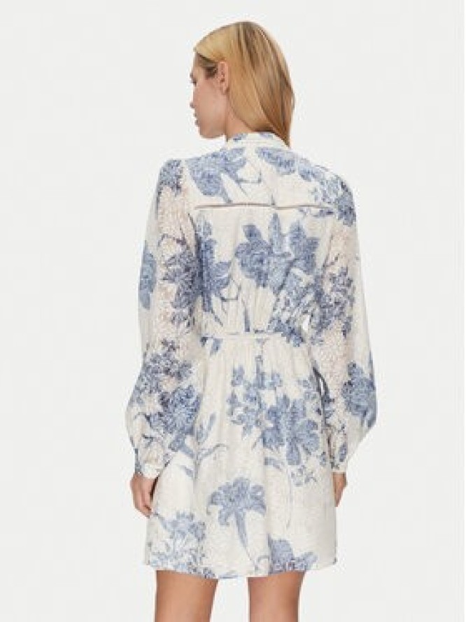 Guess Sukienka koktajlowa W5GK07 WH4K2 Kolorowy Regular Fit