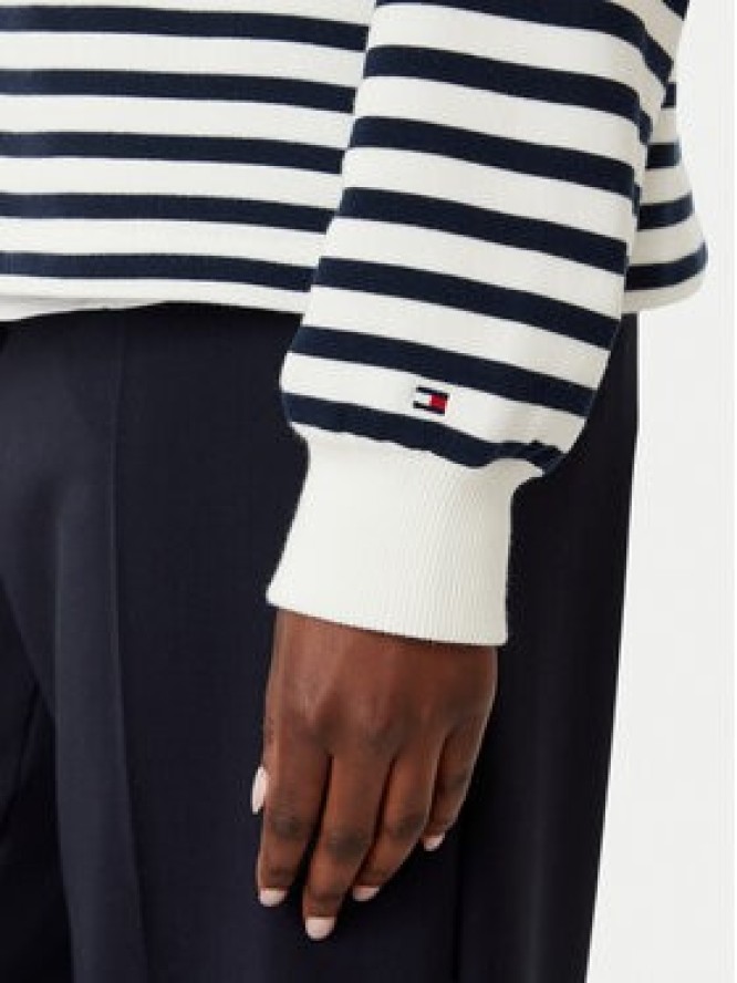 Tommy Hilfiger Bluza WW0WW50036 Biały Regular Fit