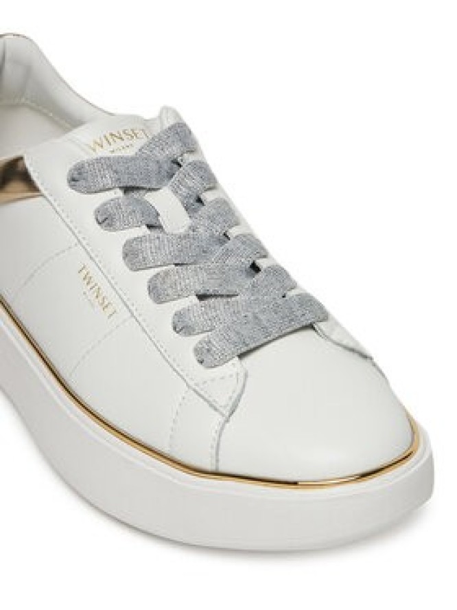TWINSET Sneakersy 251TCP042 Biały