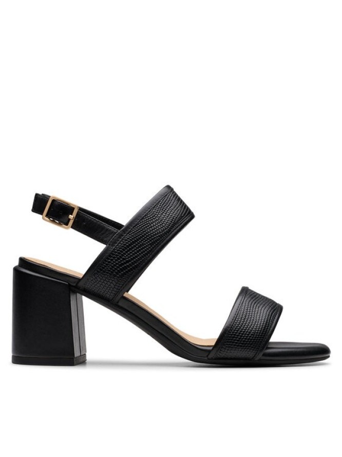Clarks Sandały Ezoria Sling 26181300 Czarny