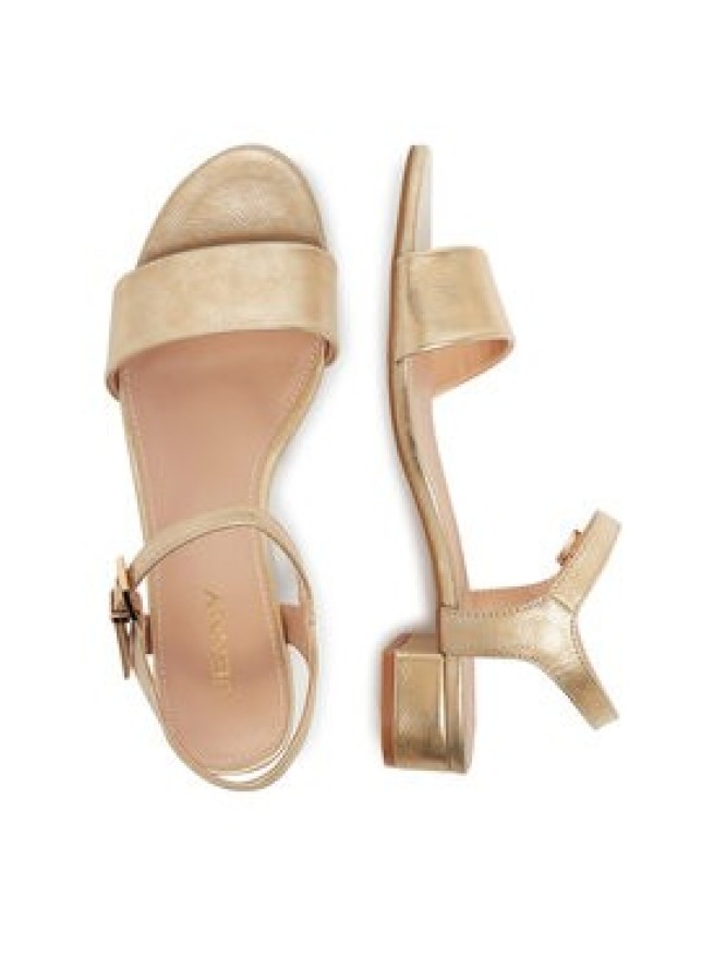 JENNY Sandały WS21167-01 Złoty