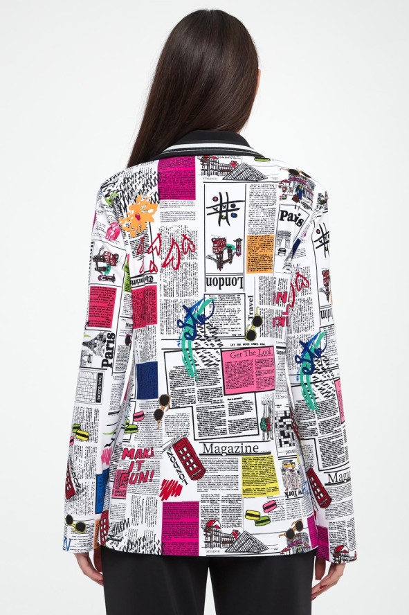 Marynarka damska we wzory JOSEPH RIBKOFF