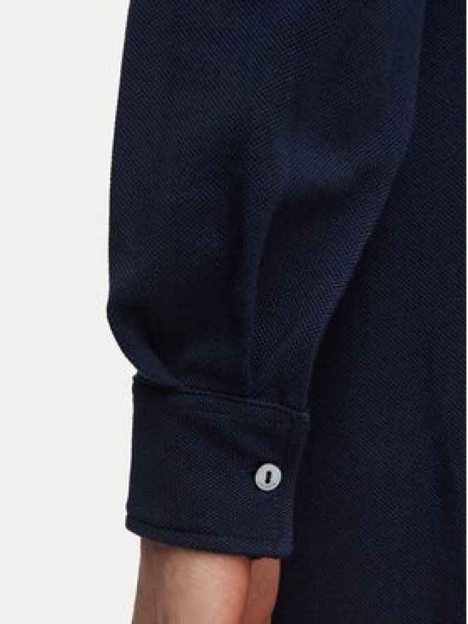 Lacoste Sukienka koszulowa EF5299 Granatowy Regular Fit