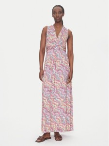 Morgan Sukienka letnia 251-RPOKA Kolorowy Regular Fit