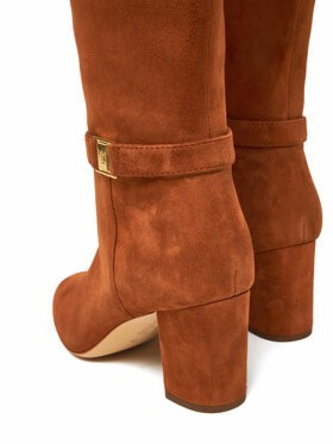 LAUREN RALPH LAUREN Kozaki Kellie 802967843002 Brązowy