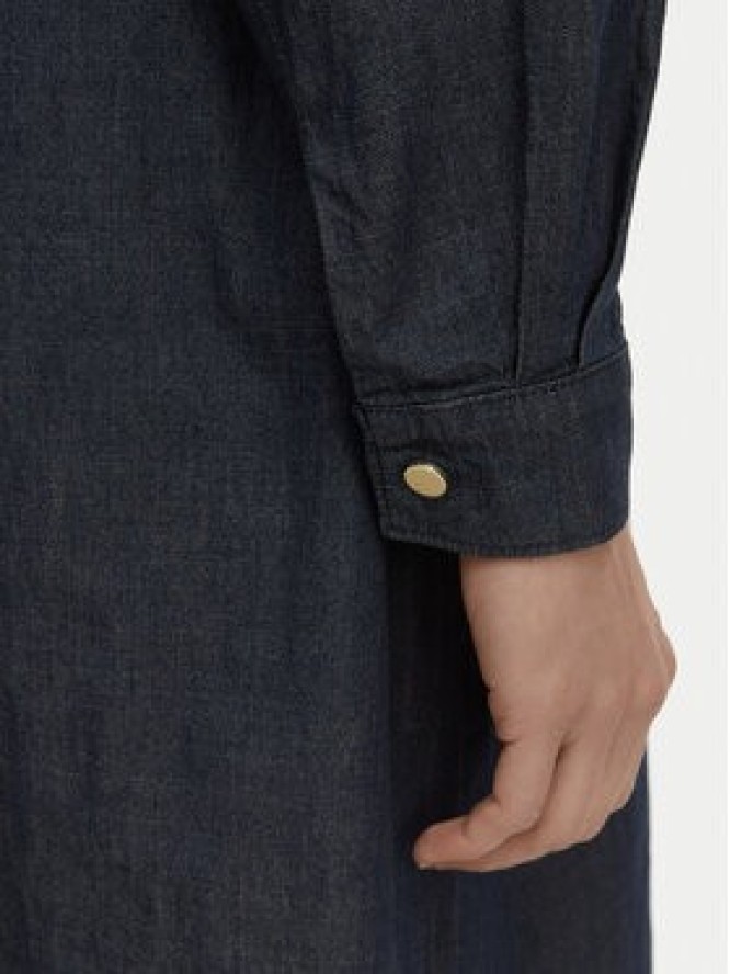 Armani Exchange Sukienka koszulowa XW001794 AF21337 MB001 Granatowy Regular Fit