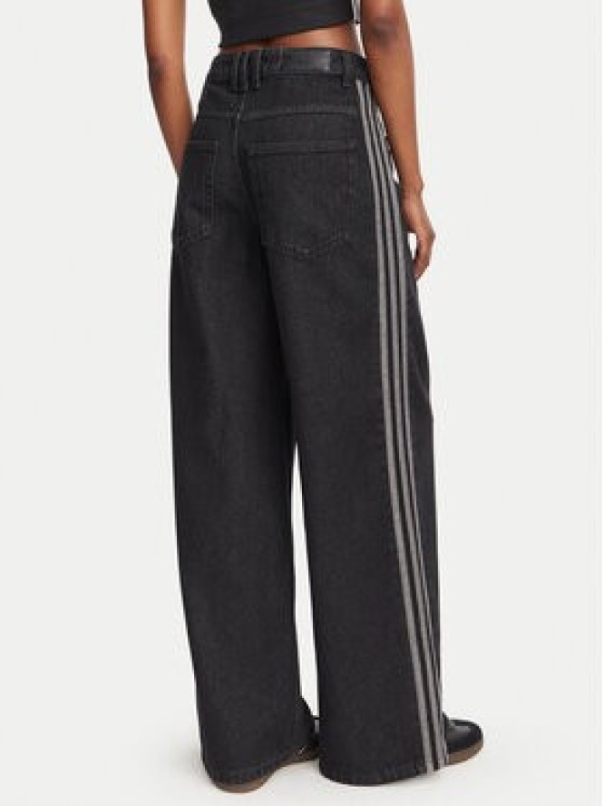 adidas Jeansy KQ6469 Czarny Oversize