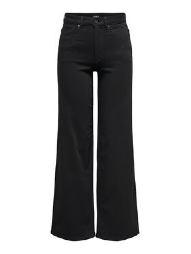 ONLY Jeansy Madison 15301338 Czarny Wide Leg