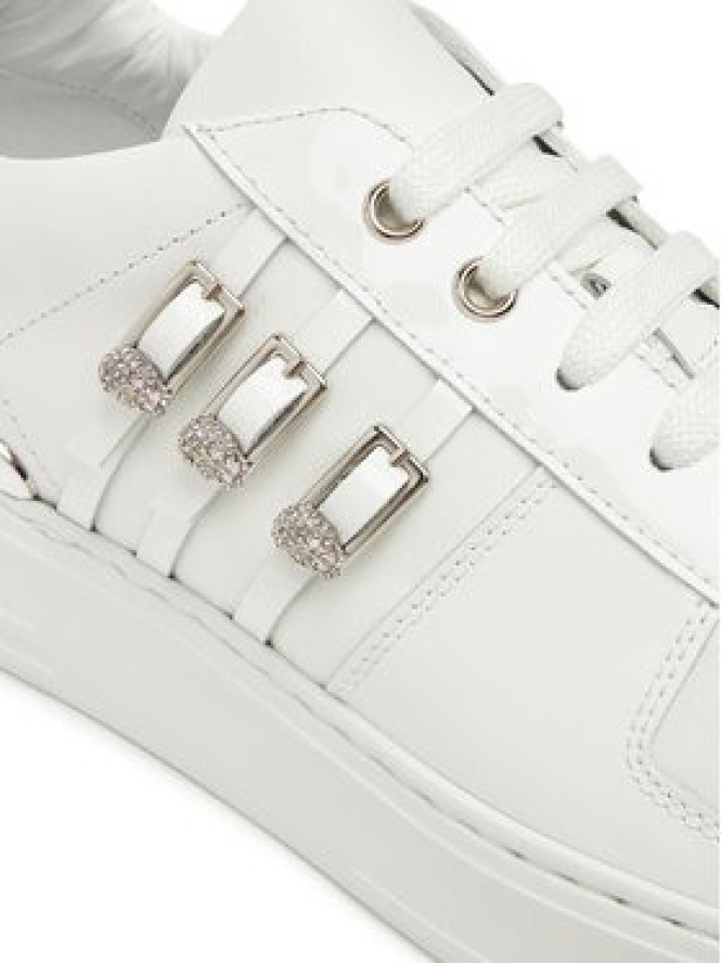 PHILIPP PLEIN Sneakersy FAES WSC2780 PLE075N Biały