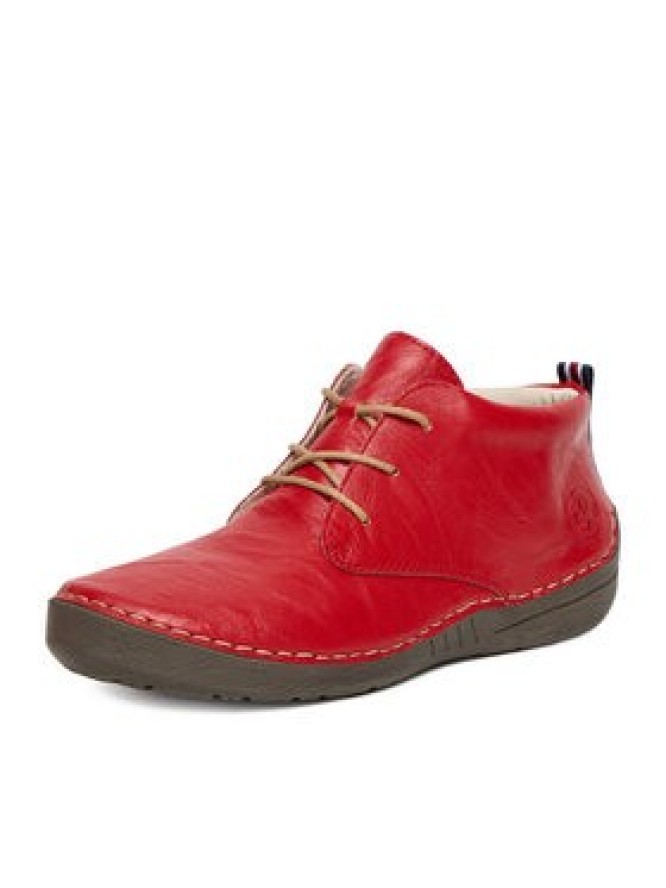 Rieker Półbuty 52522-33 Czerwony