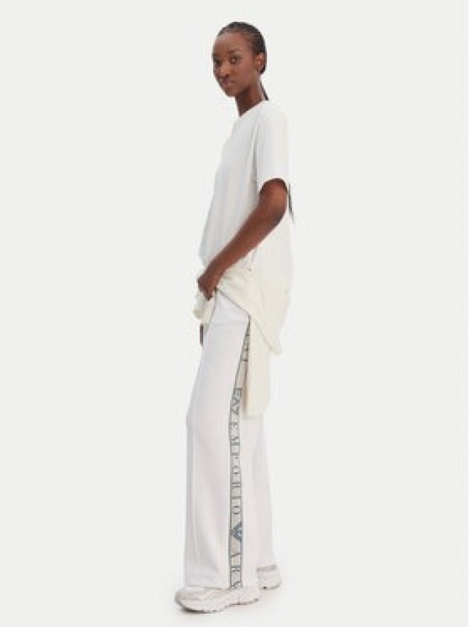 EA7 Emporio Armani Spodnie dresowe 7W001155 AF12501 U0002 Biały Relaxed Fit