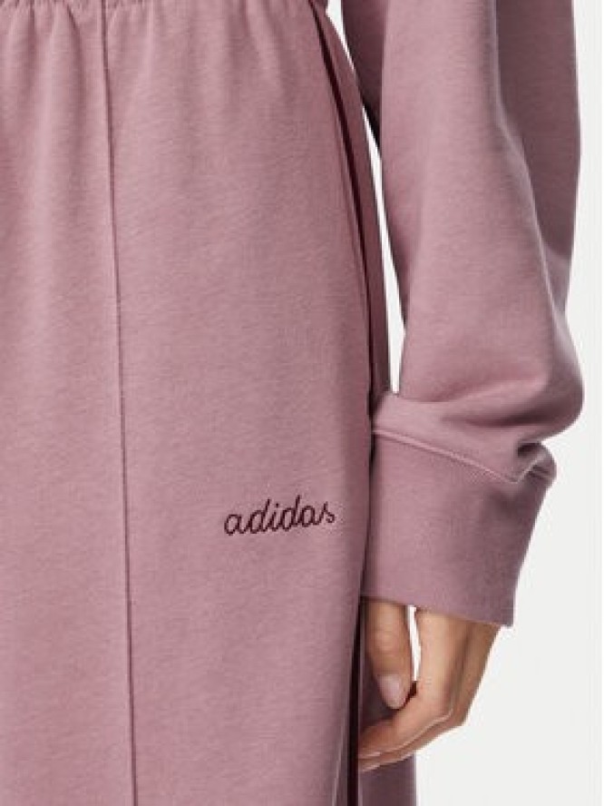 adidas Spodnie dresowe Seasonal Essentials KV6865 Różowy Regular Fit